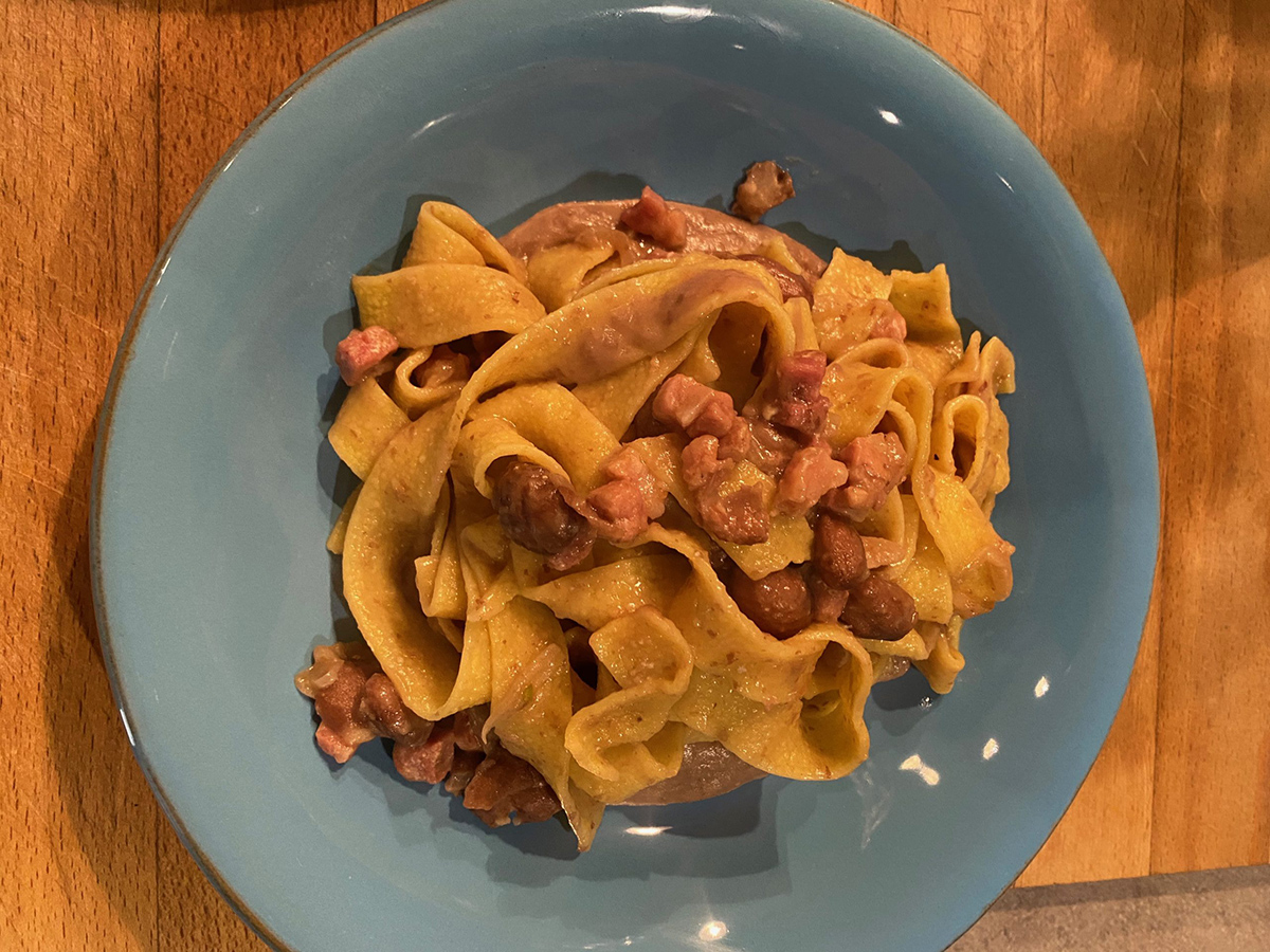 Tagliatelle Con Fagioli